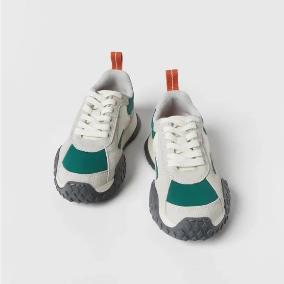 Zara Shoes Zara Kids Leather Sneakers Poshmark